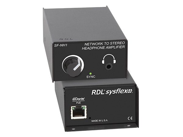 Troubleshoot a Dante™ Audio Network Using RDL SF-NH1 Headphone Amplifier